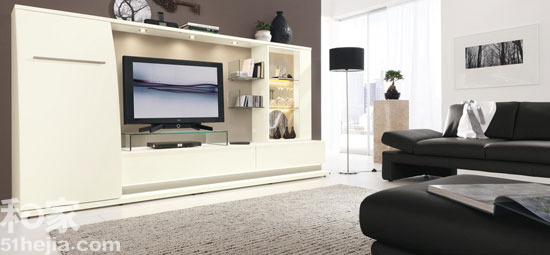 簡約電視柜最新款，科技重塑家居生活的時尚之選