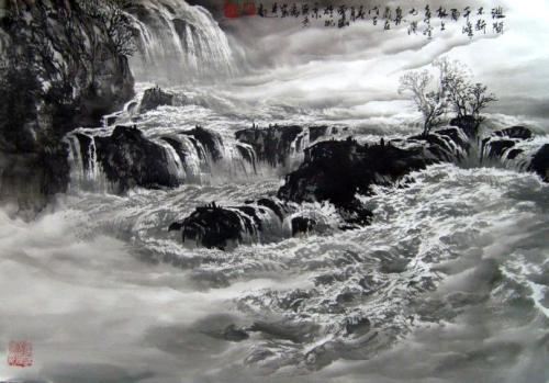 曾剛最新山水技法視頻，展現(xiàn)畫(huà)中溫情日常